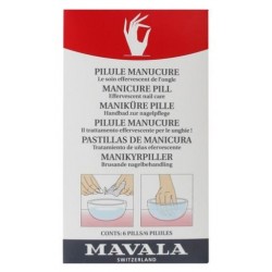 OUTLET MAVALA 6 PASTILLAS EFERVESCENTES REBLANDECER CUTICULA DE MANICURA