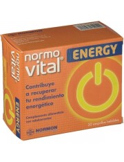 NORMOVITAL vitaminas ENERGY BEBIBLES 20 AMPOLLAS