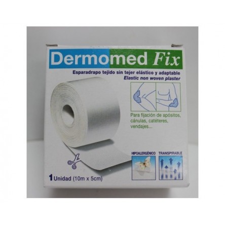 Dermomed esparadrapo hipoalergico fix 10m x 5 cm