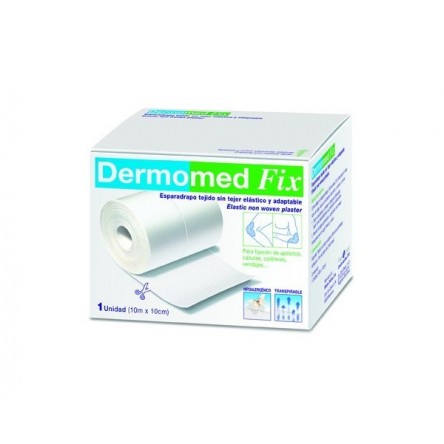 Dermomed esparadrapo hipoalergico fix 10m x 10 cm