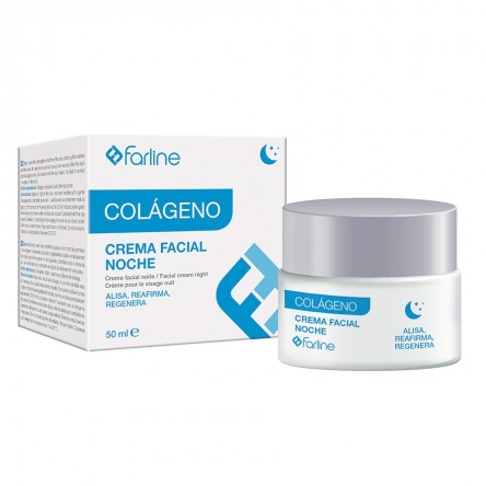 FARLINE CREMA FACIAL DE NOCHE COLAGENO 50 ML