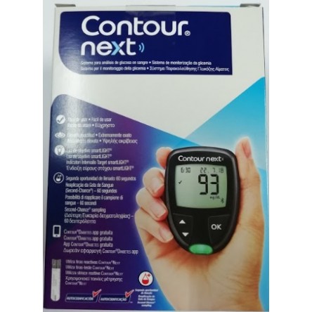 CONTOUR NEXT ÚLTIMO MODELO 2019 GLUCÓMETRO MEDIDOR DE GLUCOSA EN SANGRE