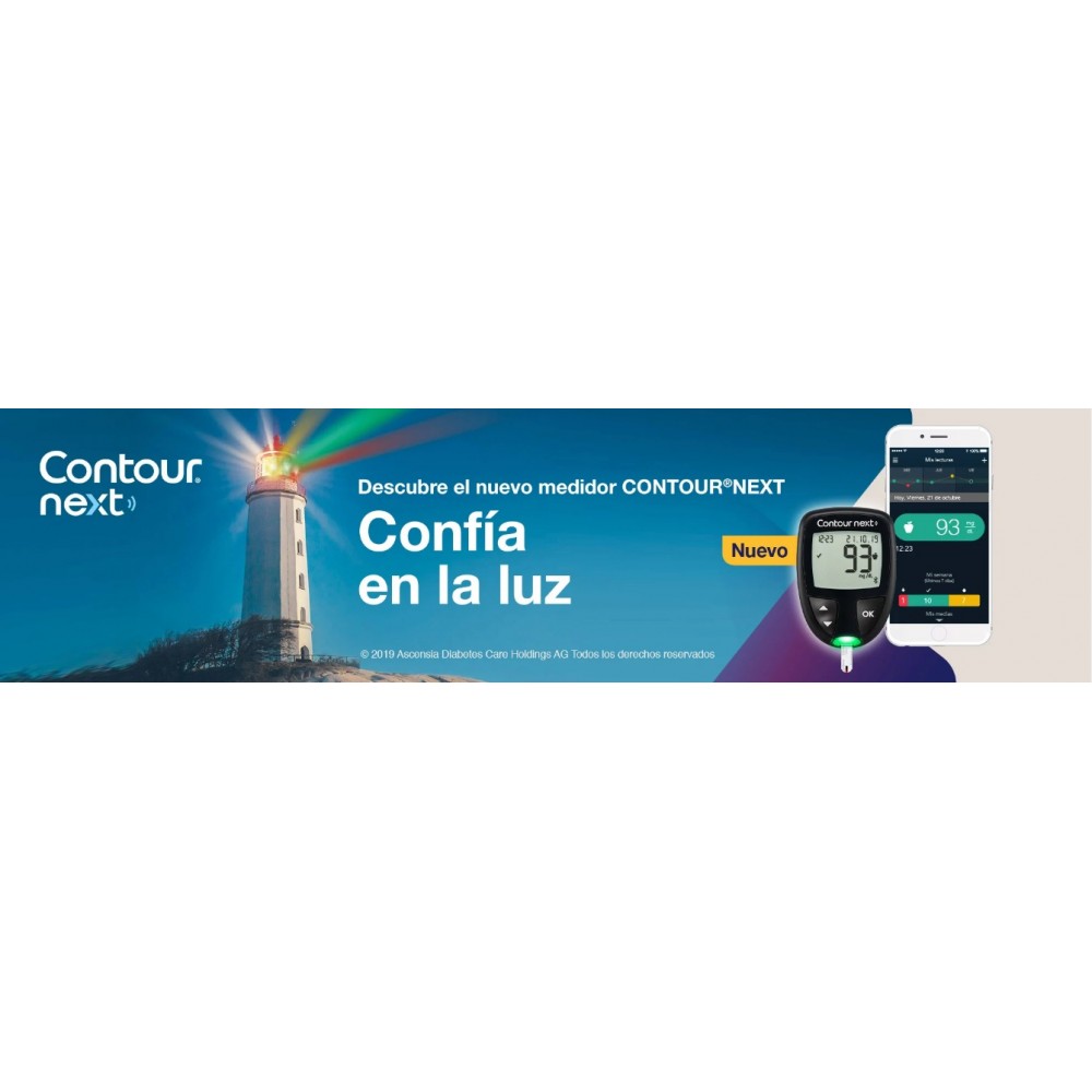 Contour® Next – Sistema para análisis de glucosa en sangre de elevada  exactitud