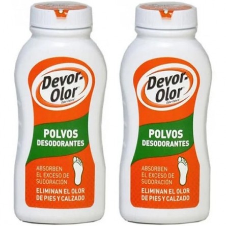 Devor olor Polvos Desodorante 2 x 100g Devor olor Polvos Desodorante 2 x 100g