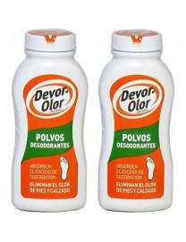 Devor olor Polvos Desodorante 2 x 100g
