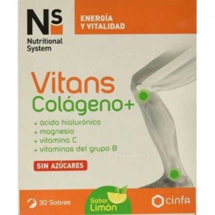 NS VITANS COLAGENO+ 30 SOBRES CINFA