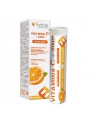 FARLINE COMPLEMENTOS VITAMINA C Y ZINC 20 COMPRIMIDOS EFERVESCENTES