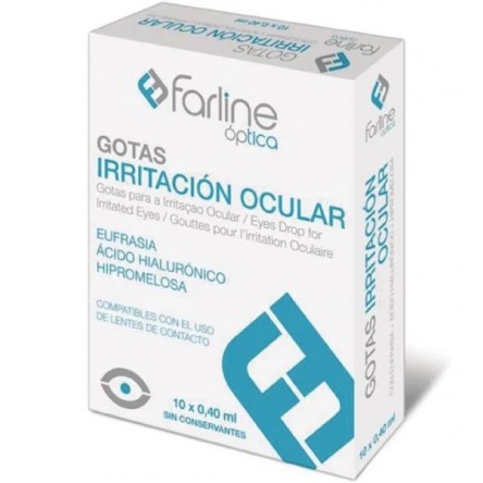 FARLINE OPTICA GOTAS EUFRASIA IRRITACION OCULAR GOTAS OFTALMICAS 10 MONODOSIS