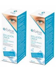 FARLINE OPTICA SOLUCION UNICA CON HIALURONICO DUPLO 500 ML 2 UNIDADES