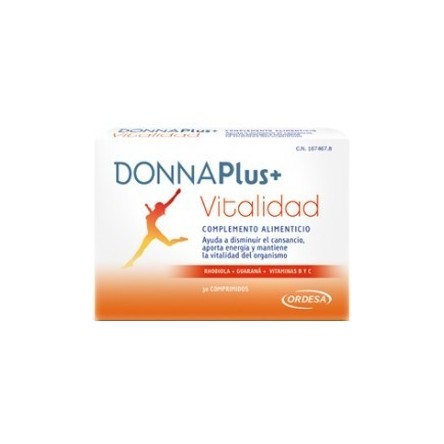 Donna plus+ vitalidad 30 comprimidos Donna plus+ vitalidad 30 comprimidos