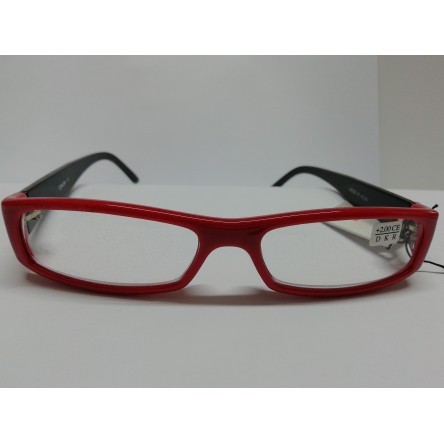 GAFA GRADUADA DE LECTURA DKR LR092 RED/BLACK +2