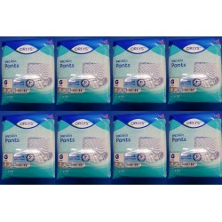 PAÑAL ADULTO ABSORBENTE INCONTINENCIA ORINA NOCHE ANATOMICO ORLYS PROSKIN PANTS T.GRANDE 80 UNIDADES