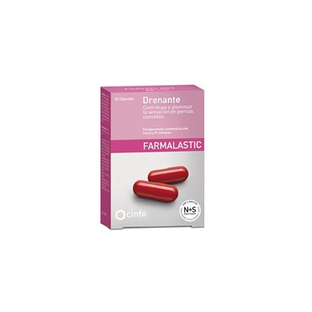Drenante piernas cansadas 30 capsulas farmalastic cinfa Drenante piernas cansadas 30 capsulas farmalastic cinfa