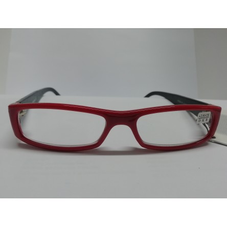 GAFA GRADUADA DE LECTURA DKR LR092 RED/BLACK +2.50