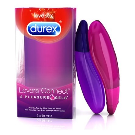 Durex play lovers connect gel estimulante 60 ml 2 unidades Durex play lovers connect gel estimulante 60 ml 2 unidades
