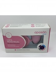 OUTLET COPA MENSTRUAL APOSAN TALLA L CON VASO ESTERILIZADOR