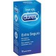 Durex preservativos easy on espermicida extra seguro 12 unidades