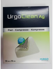 URGOCLEAN AG APOSITO PLATA ESTERIL POLIACRILATO + HCOLOIDE AG 10 X 10 CM 3 UNIDADES