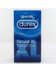 Durex preservativos natural xl 12 unidades