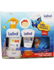 LADIVAL NIÑOS PACK DUO SPRAY FPS 50+ 200 ML + 50 ML +PELOTA HINCHABLE DE DE REGALO
