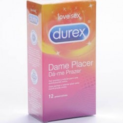 Durex preservativos DAMEPLACER EASY 12 unidades