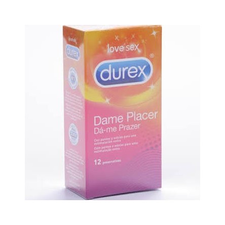 Durex preservativos DAMEPLACER EASY 12 unidades