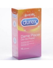 Durex preservativos DAMEPLACER EASY 12 unidades