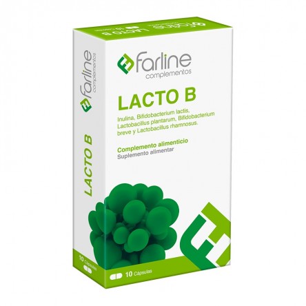 FARLINE COMPLEMENTO LACTO B 10 CAPSULAS FARLINE COMPLEMENTO LACTO B 10 CAPSULAS
