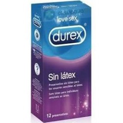 Durex preservativos sin latex 12 unidades