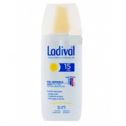 outlet LADIVAL PIELES SENSIBLES O ALÉRGICAS SPRAY FOTOPROTECTOR FPS 15 150 ML