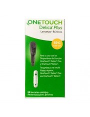 ONE TOUCH DELICA PLUS barato LANCETAS 25 LANCETAS