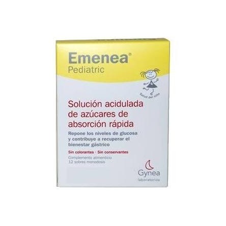 Emenea pediatric sobres monodosis cereza 5 ml 12 sobres Emenea pediatric sobres monodosis cereza 5 ml 12 sobres