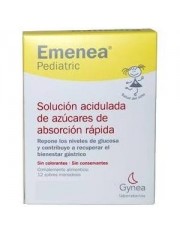 Emenea pediatric sobres monodosis lima-limon 5 ml 12 sobres