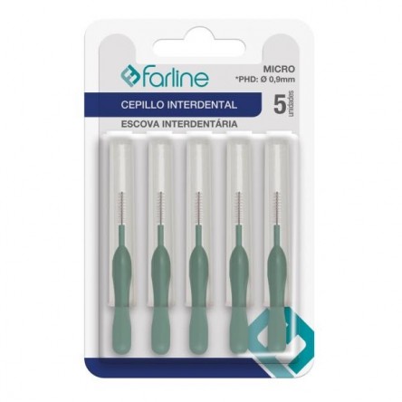 CEPILLO INTERDENTAL FARLINE MICRO 5 UNIDADES CEPILLO INTERDENTAL FARLINE MICRO 5 UNIDADES