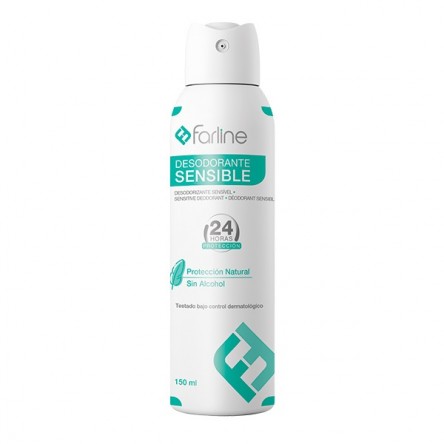 FARLINE SPRAY DESODORANTE SENSIBLE 1 ENVASE 150 ML FARLINE SPRAY DESODORANTE SENSIBLE 1 ENVASE 150 ML