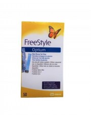 freestyle TIRAS REACTIVAS GLUCEMIA OPTIUM 50 TIRAS