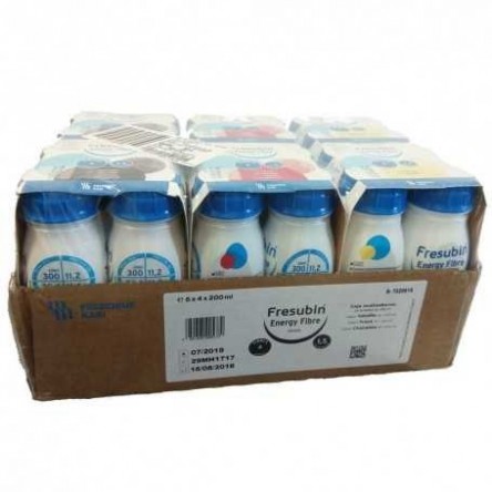 FRESUBIN PROTEIN ENERGY DRINK 12 VAINILLA/4 CAPU 200 ML 24 BOTELLA MULTISABOR FRESUBIN PROTEIN ENERGY DRINK 12 VAINILLA/4 CAPU 200 ML 24 BOTELLA MULTISABOR