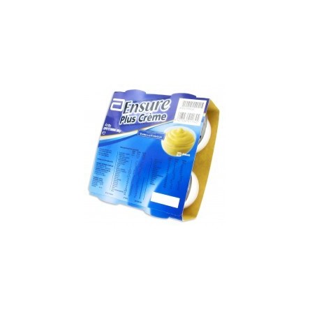 Ensure plus crema 125 g 4 tarrinas vainilla