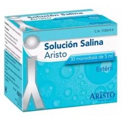 OUTLET Solución Salina fisiologica esteril Aristo 30 Monodosis 5 ml