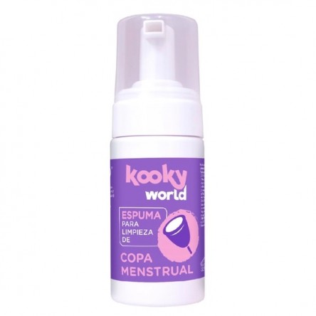 ESPUMA KOOKY WORLD PARA LIMPIEZA DE COPAS MENSTRUALES (100ML)