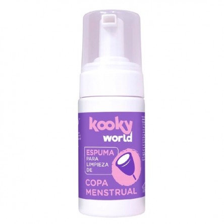 ESPUMA KOOKY WORLD PARA LIMPIEZA DE COPAS MENSTRUALES (100ML)