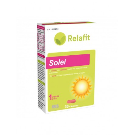 RELAFIT MS SOLEI 400 MG 30 CAPSULAS