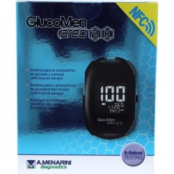 OUTLET GLUCOMETRO GLUCOMEN AREO 2K MEDIDOR DE GLUCOSA (SIN TIRAS REACTIVAS,SIN PINCHADOR Y SIN LANCETAS)