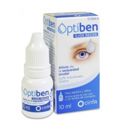 Optiben gotas sequedad ocular 10 ml cinfa lagrimas ojos secos