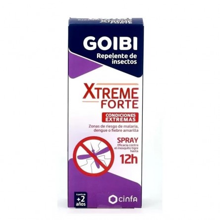 Goibi xtreme antimosquitos tropical spray locion repelente 75 ml cinfa