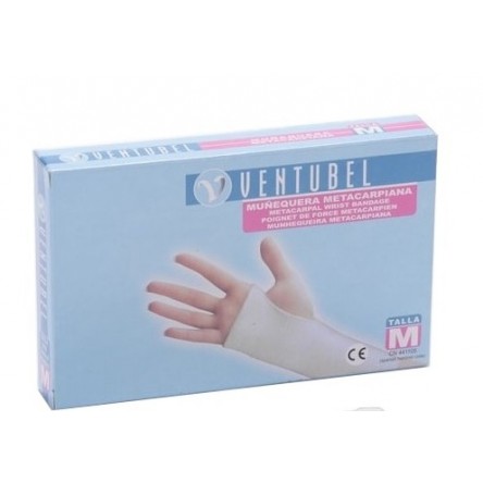 MUÑEQUERA VENTUBEL METACARPIANA talla mediana perimetro de la muñeca 17-21 cm MUÑEQUERA VENTUBEL METACARPIANA talla mediana perimetro de la muñeca 17-21 cm