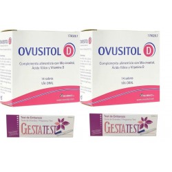 OVUSITOL D 28 SOBRES+ REGALO 2 TEST DE EMBARAZO