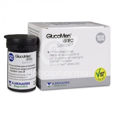 GLUCOMEN AREO SENSOR 100 TIRAS REACTIVAS GLUCOMEN AREO SENSOR 100 TIRAS REACTIVAS