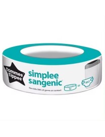 TOMMEE TIPPEE CASETE DE RECARGA SIMPLEE SANGENIC 1 UNIDAD