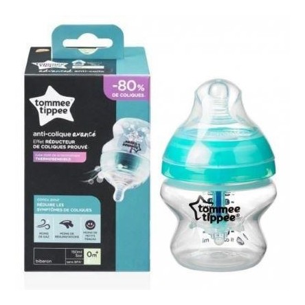 TOMMEE TIPPEE BIBERÓN ANTICOLIC 150ML FLUJO LENTO TOMMEE TIPPEE BIBERÓN ANTICOLIC 150ML FLUJO LENTO